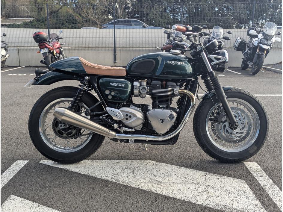 TRIUMPH THRUXTON 1200 COMPETITION GREEN 