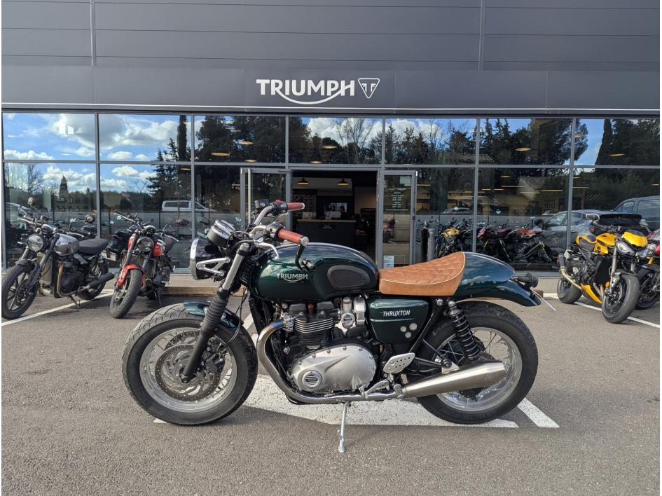 TRIUMPH THRUXTON 1200 COMPETITION GREEN 